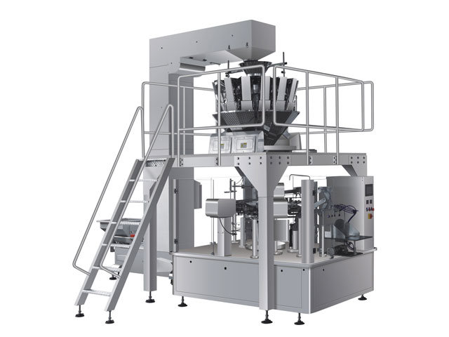 RL-GD8-300D/350D/400D三種貓砂混合全自動(dòng)包裝機(jī)